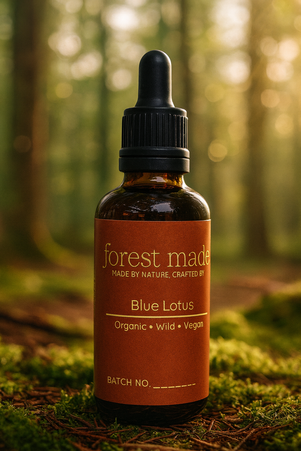 Forest Made Nymphaea Drops – Organic Blue Lotus Tincture (50 ml)